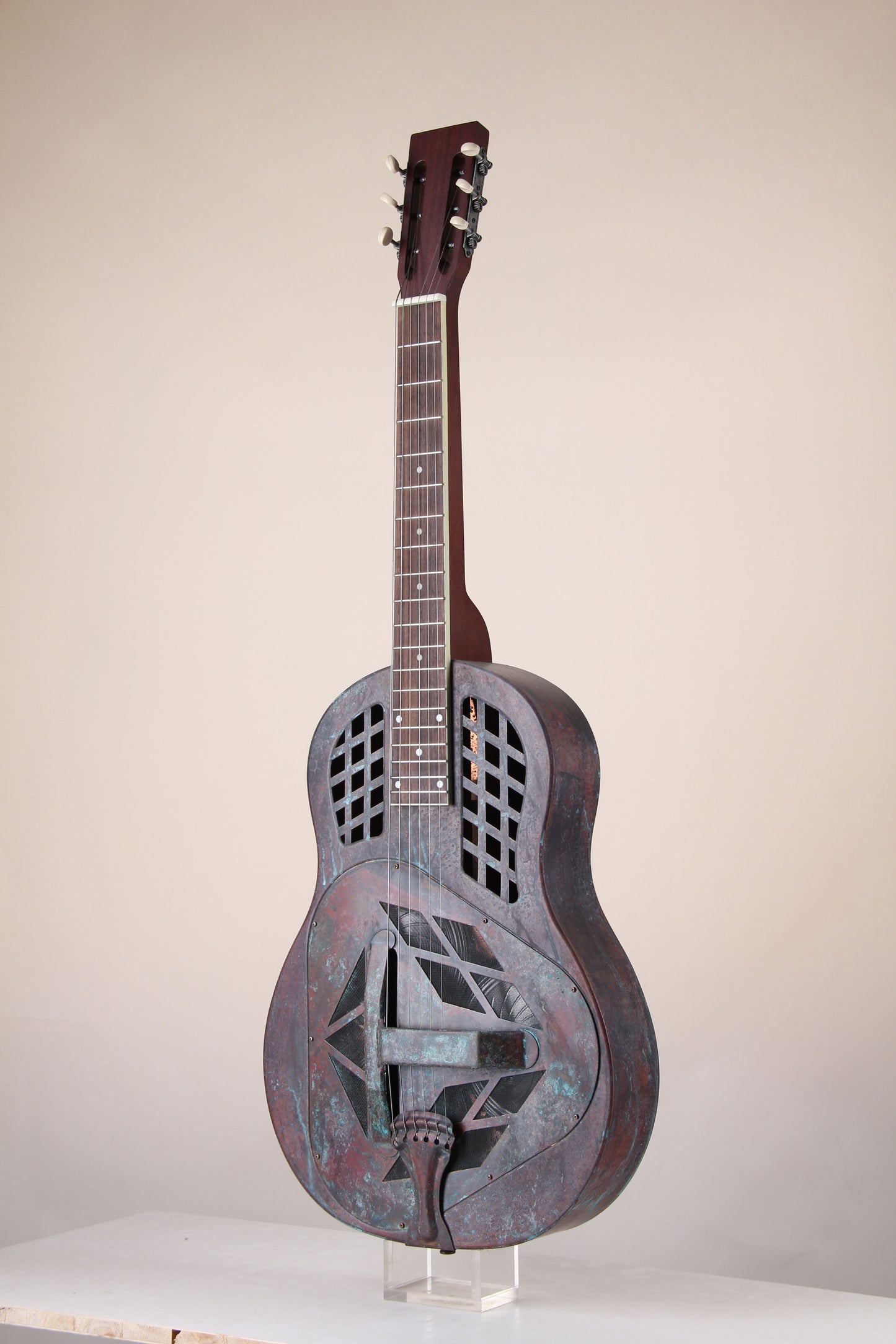 "TRIFECTA" - Square neck - rusty